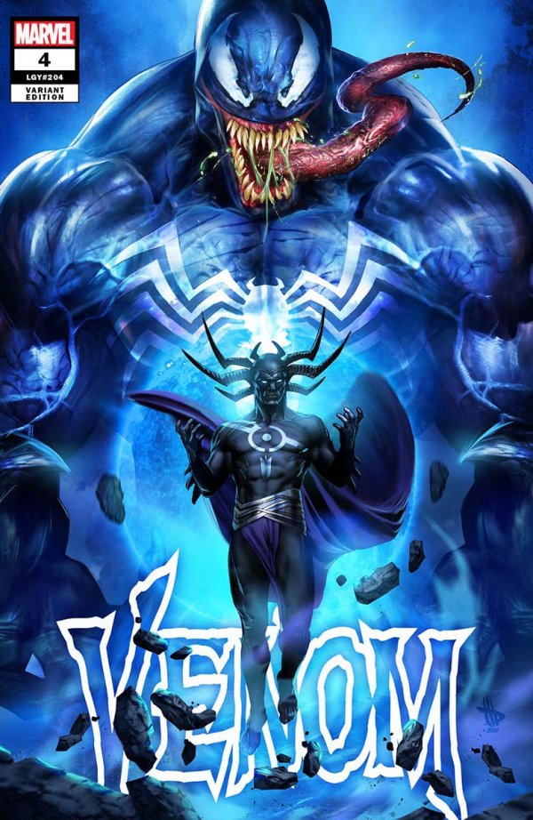 Venom #4 (Unknown Comics / Street Level Hero / Comic Traders Wilkins Variant)