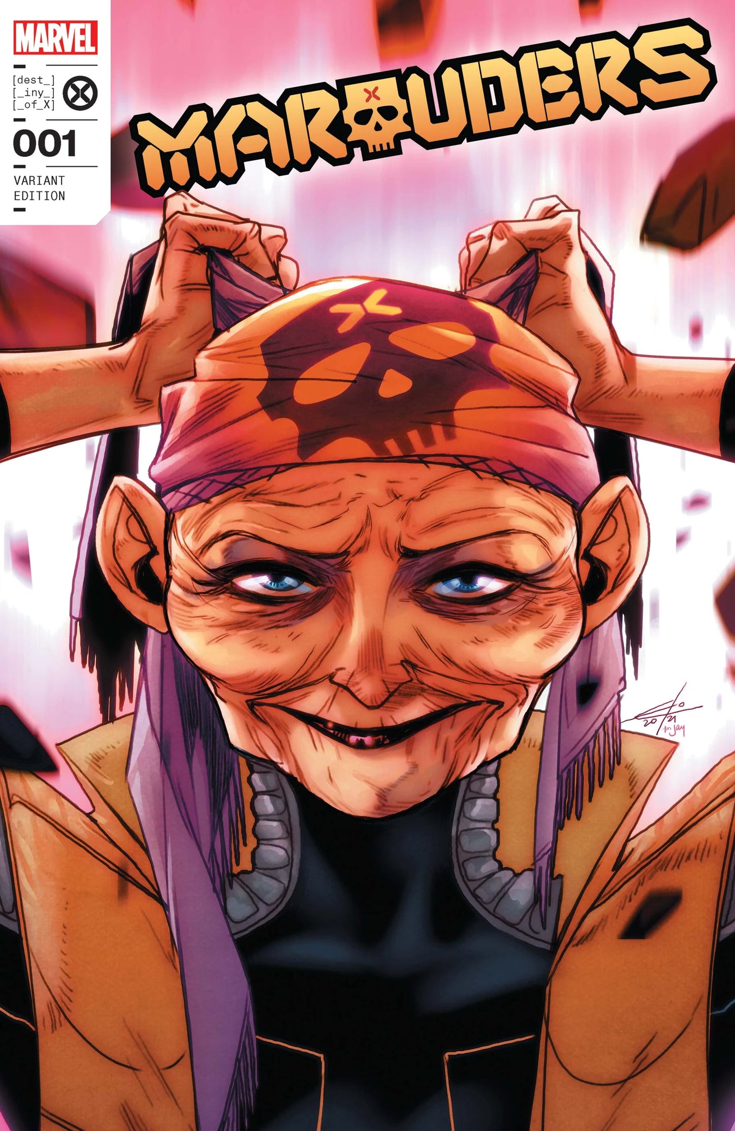 Marauders #1 (1:25 Carlini Teaser Variant)