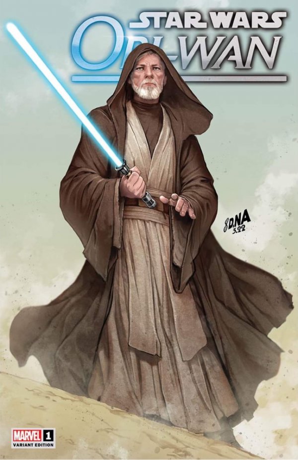Star Wars: Obi-Wan #1 (Unknown Comics / Street Level Hero / Comic Traders David Nakayama Variant)