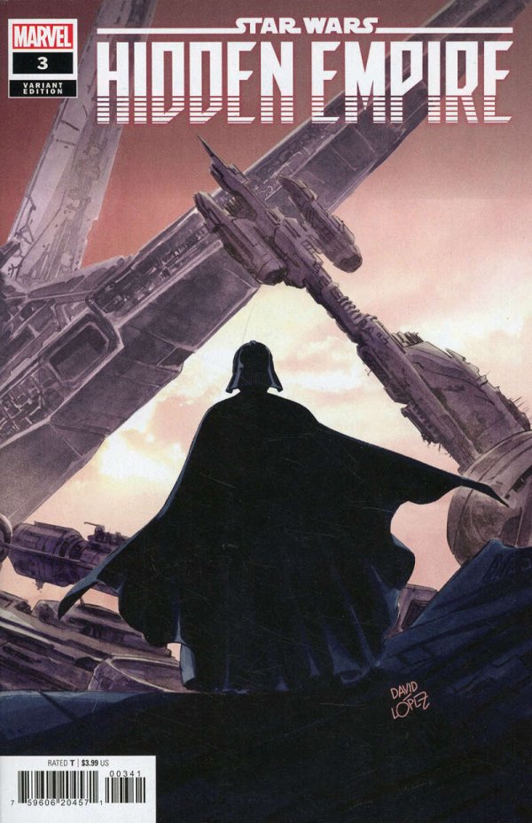 Star Wars: Hidden Empire #3 (1:25 David López Travel Variant)