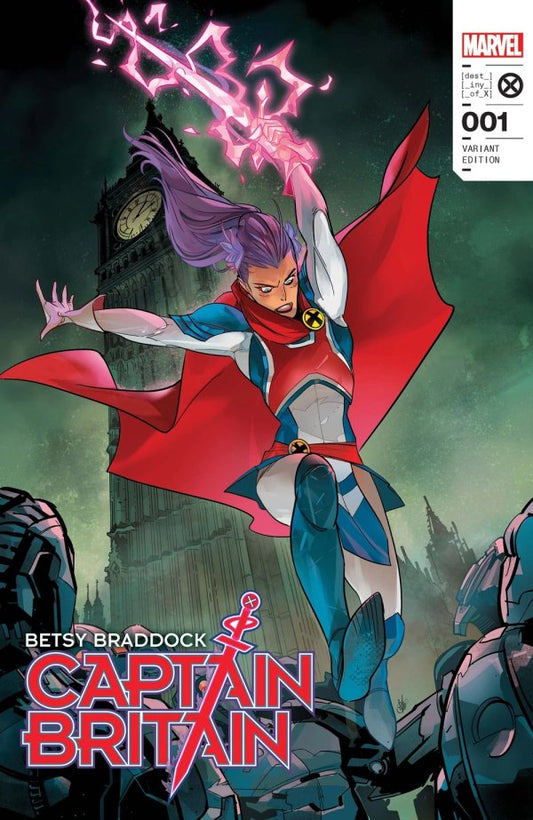 Betsy Braddock: Captain Britain #1 (1:25 Schmidt Variant)