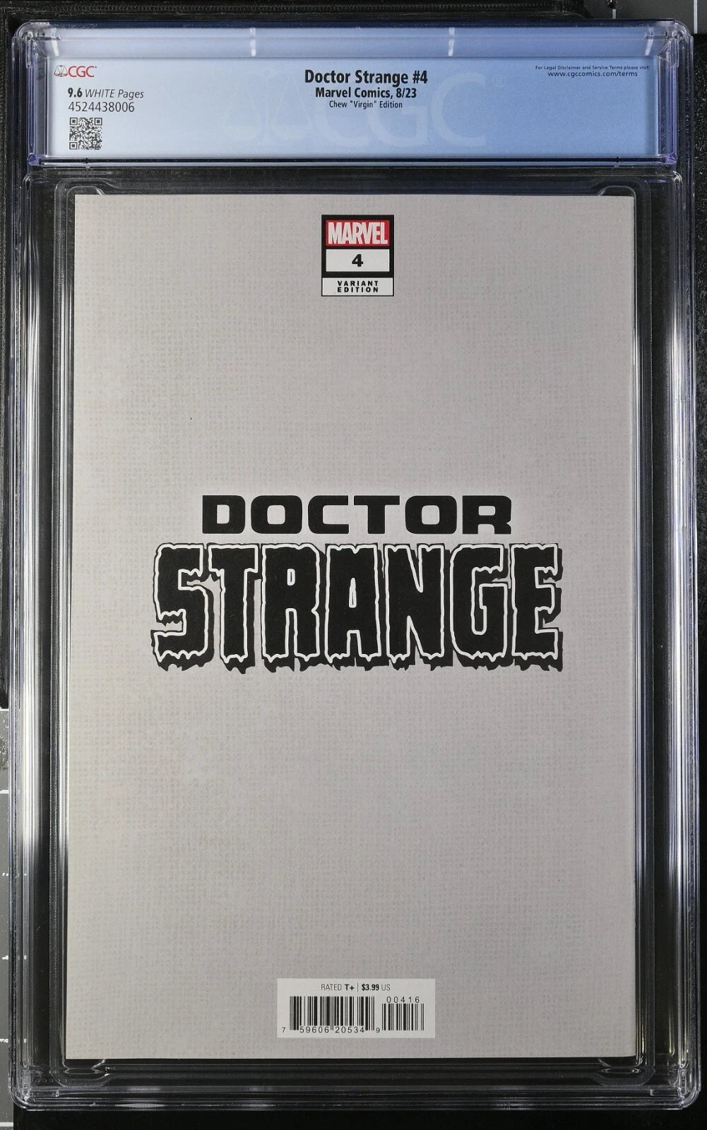 Doctor Strange #4 (1:50 Derrick Chew Clea Strange Virgin Variant)