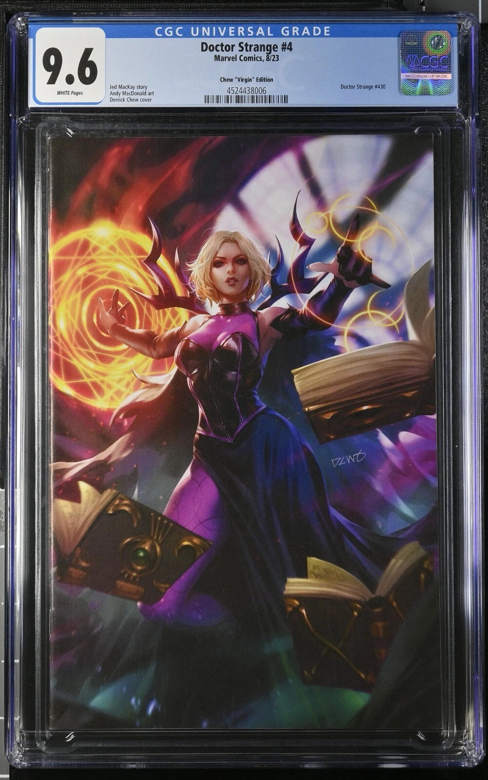 Doctor Strange #4 (1:50 Derrick Chew Clea Strange Virgin Variant)