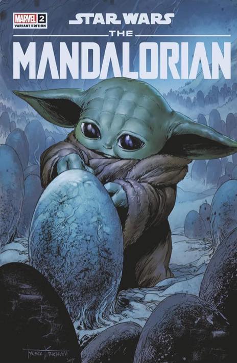 Star Wars: The Mandalorian Season 2 #2 (Unknown Comics / 616 Comics / Comic Traders / Antihero Gallery Tyler Kirkham Variant)
