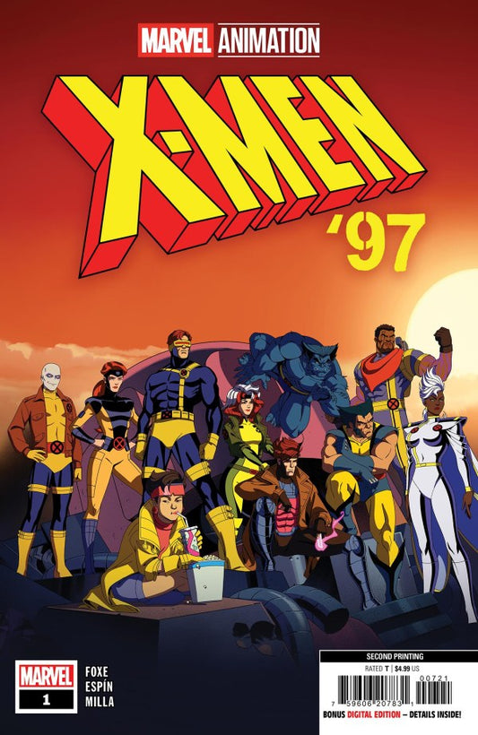 X-Men '97 #1 (2nd Printing Animation)