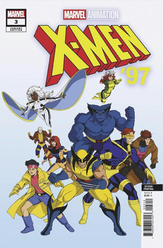 X-Men '97 #3 (2nd Printing Marvel Animation)