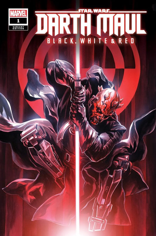 Star Wars: Darth Maul - Black, White & Red #1 (Unknown Comics / Comic Traders / Sleeping Giant Felipe Massafera Variant)
