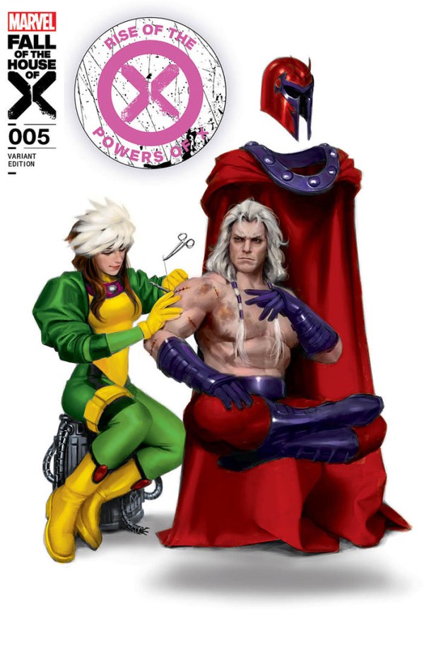 Rise of the Powers of X #5 (Unknown Comics / Comic Traders / Sleeping Giant Miguel Mercado Variant)
