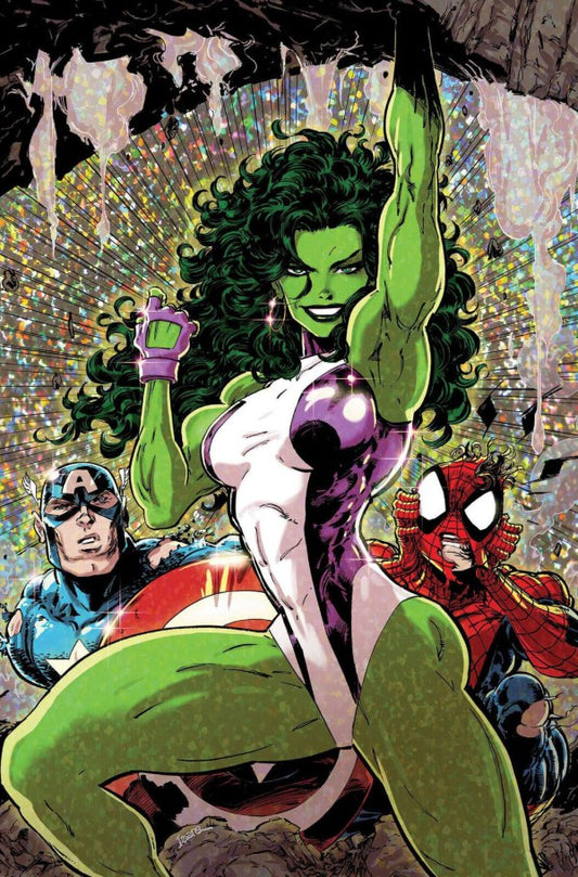 The Sensational She-Hulk #1 (Unknown / 616 / Comic Traders / Antihero Gallery Kaare Andrews Virgin Variant)