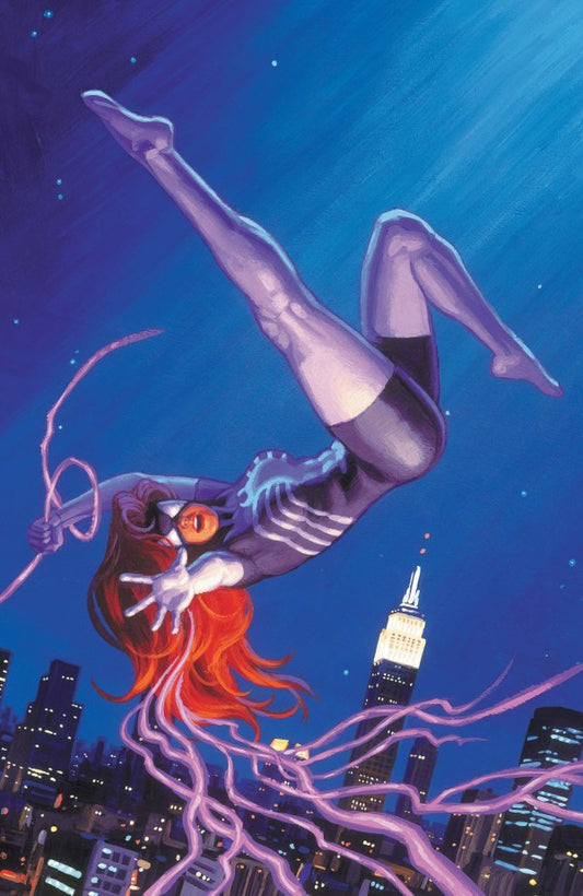 Spider-Woman #4 (1:50 Greg & Tim Hildebrandt Spider-Woman Marvel Masterpieces III Virgin Variant)