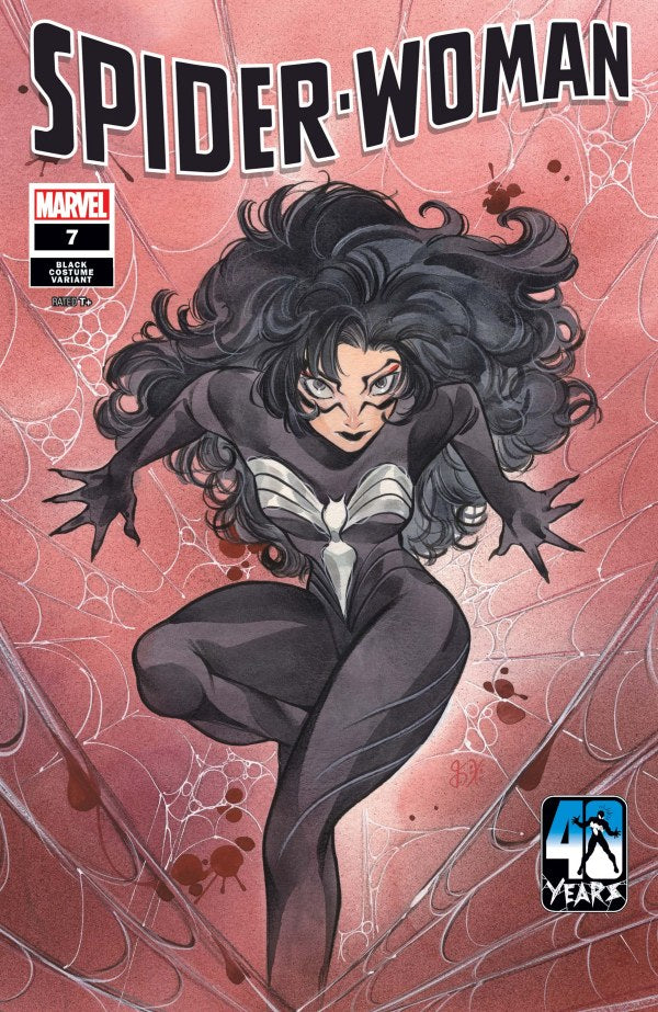 Spider-Woman #7 (Peach Momoko Black Costume Variant)