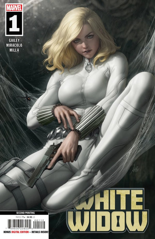 White Widow #1 (2nd Printing Stanley 'Artgerm' Lau)