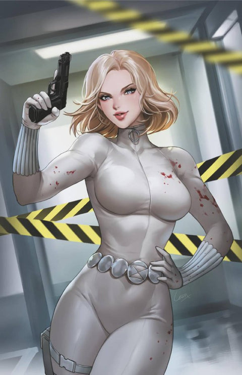 White Widow #1 1:50 Lesley 'leirix' Li Virgin Variant cover