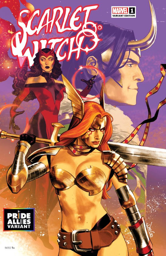Scarlet Witch #1 (Davi Go Pride Allies Variant)