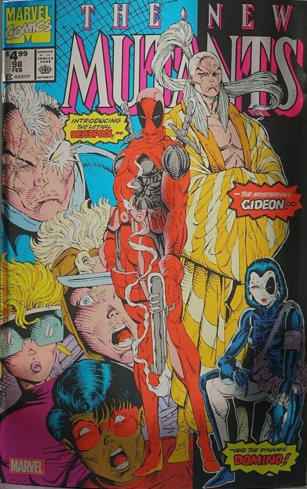 The New Mutants #98 (Facsimile Edition (2024) Foil Variant)