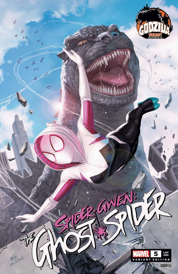 Spider-Gwen: The Ghost-Spider #5 (InHyuk Lee Godzilla Variant)