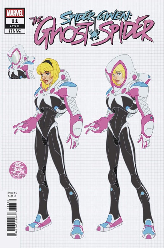 Spider-Gwen: The Ghost-Spider #11 (1:10 Mark Brooks Design Variant)