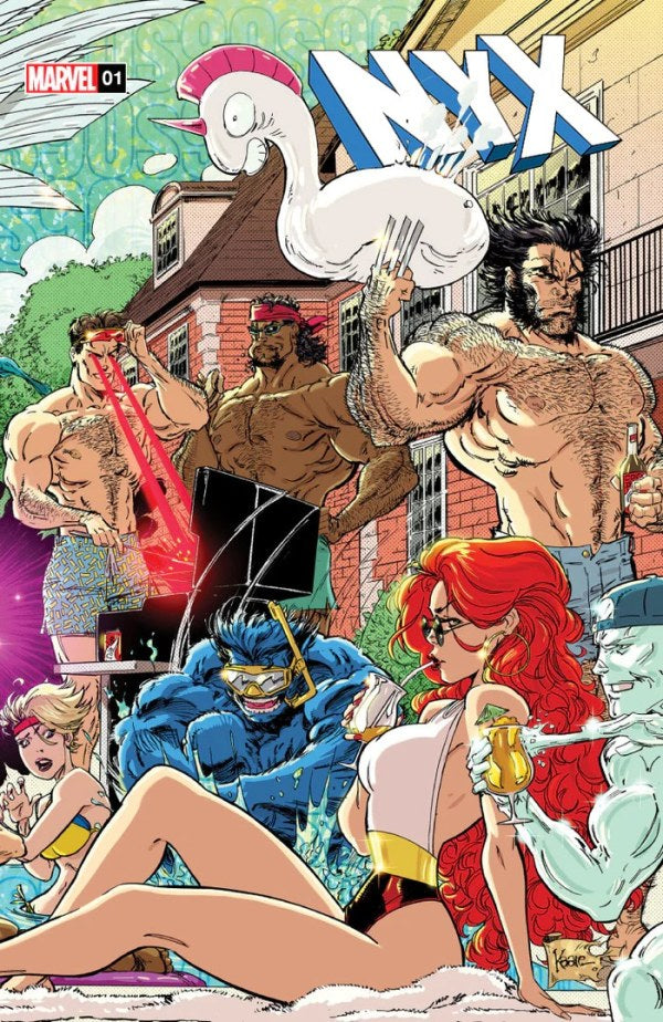 NYX #1 (Unknown Comics / Comic Traders / Sleeping Giant Kaare Andrews Connecting Variant)