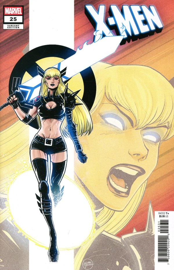 X-Men #25 (Luciano Vecchio Magik Variant)