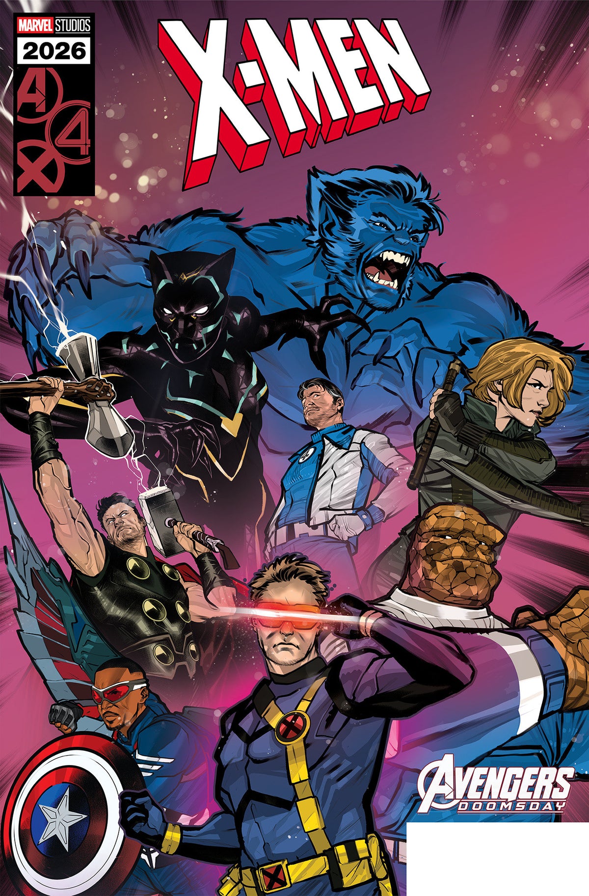 X-MEN #41 (COVER E GUILHERME BALBI MARVEL STUDIOS DOOMSDAY VARIANT [DNX]) - PREORDER