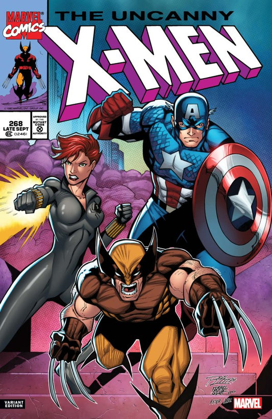 Uncanny X-Men #268 (Facsimile Edition 2024 1:25 Ron Lim Variant)
