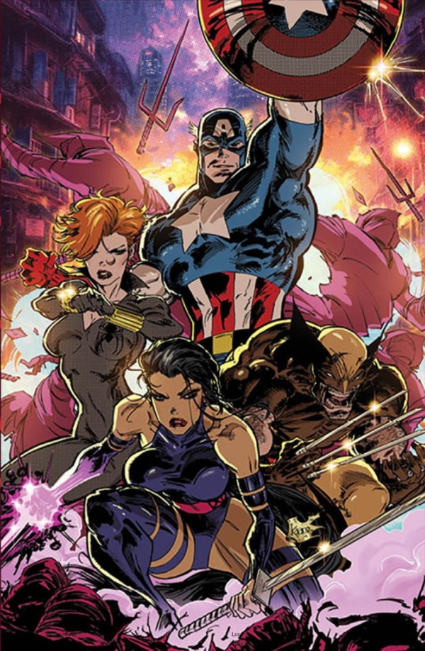 Uncanny X-Men #268 (Facsimile Edition 2024 Unknown / 616 / Comic Traders / Sleeping Giant Kaare Andrews Virgin Variant)