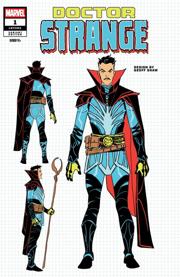 Doctor Strange #1 (1:10 Geoff Shaw Design Variant)