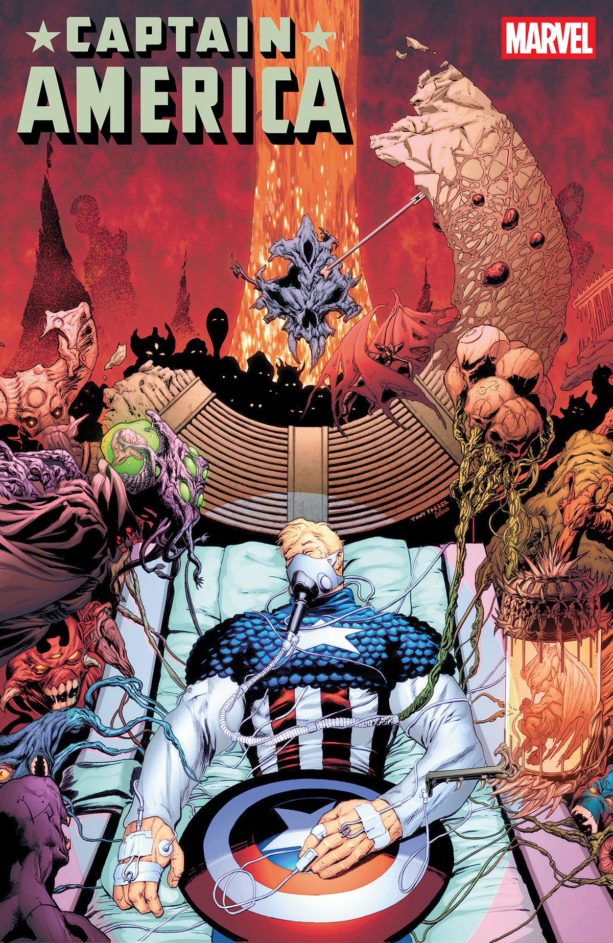 CAPTAIN AMERICA #16 (TONY PARKER VARIANT) - PREORDER