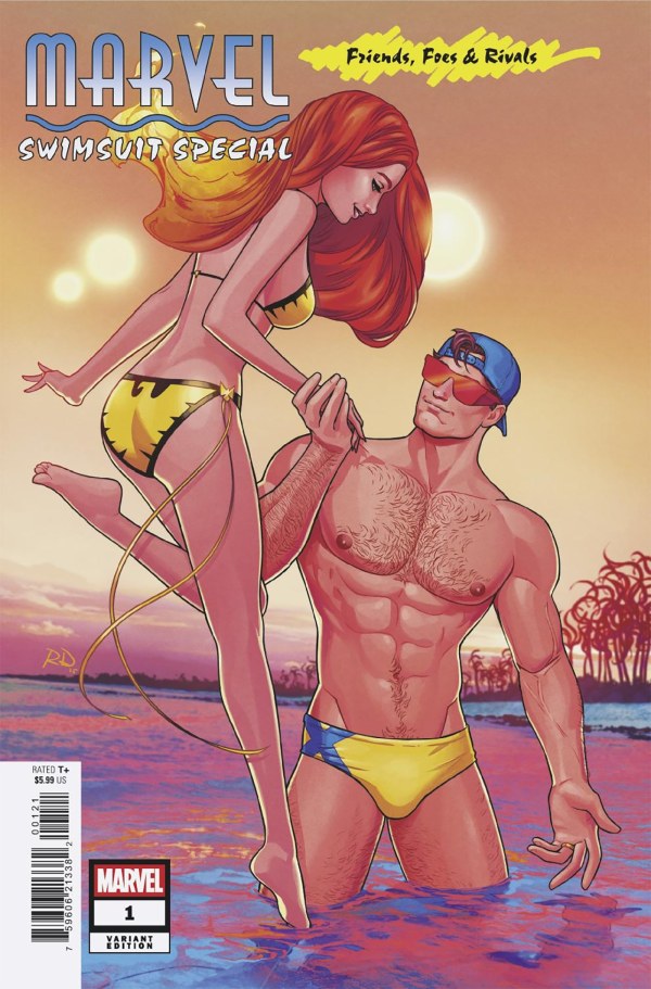 Marvel Swimsuit Special: Friends, Foes & Rivals #1 (Russell Dauterman Variant)