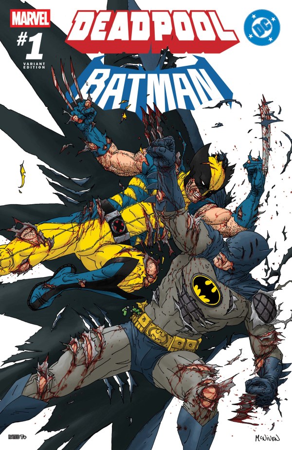 Marvel / DC: Deadpool / Batman #1 (1:25 Steve McNiven Variant)