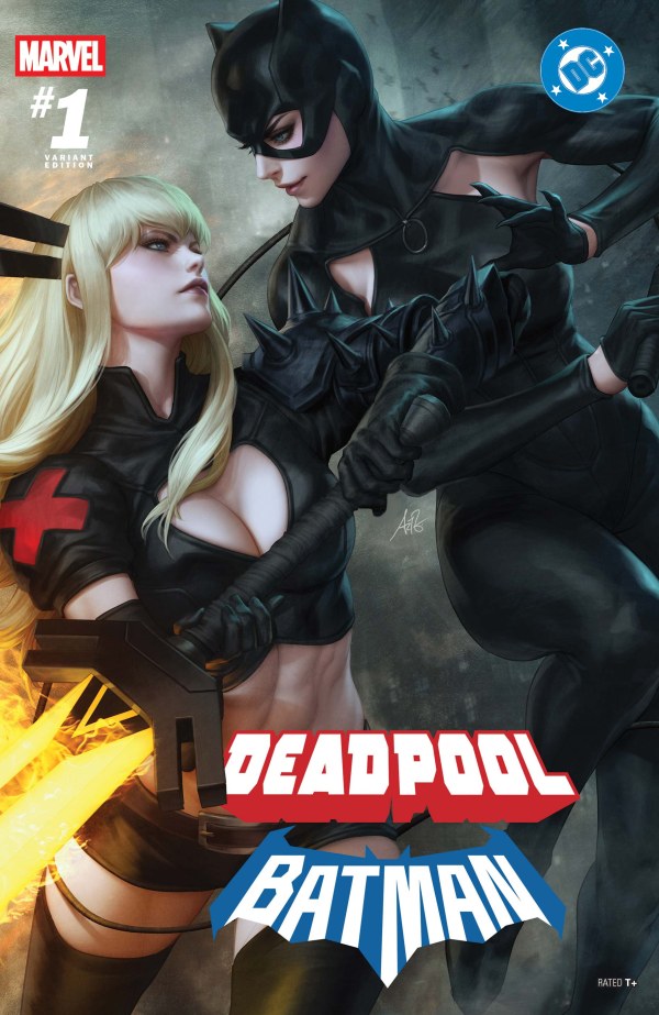 Marvel / DC: Deadpool / Batman #1 (Stanley 'Artgerm' Lau Variant)