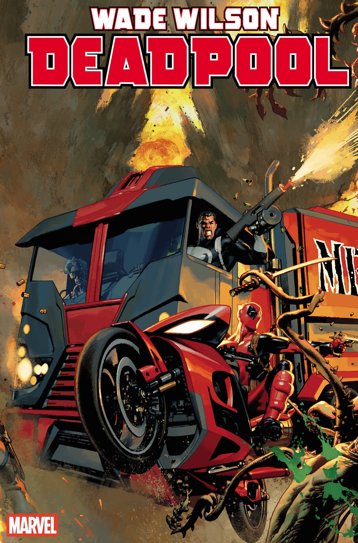 WADE WILSON: DEADPOOL #9 (JOSEMARIA CASANOVAS 4-PART CONNECTING VARIANT [BG]) - PREORDER