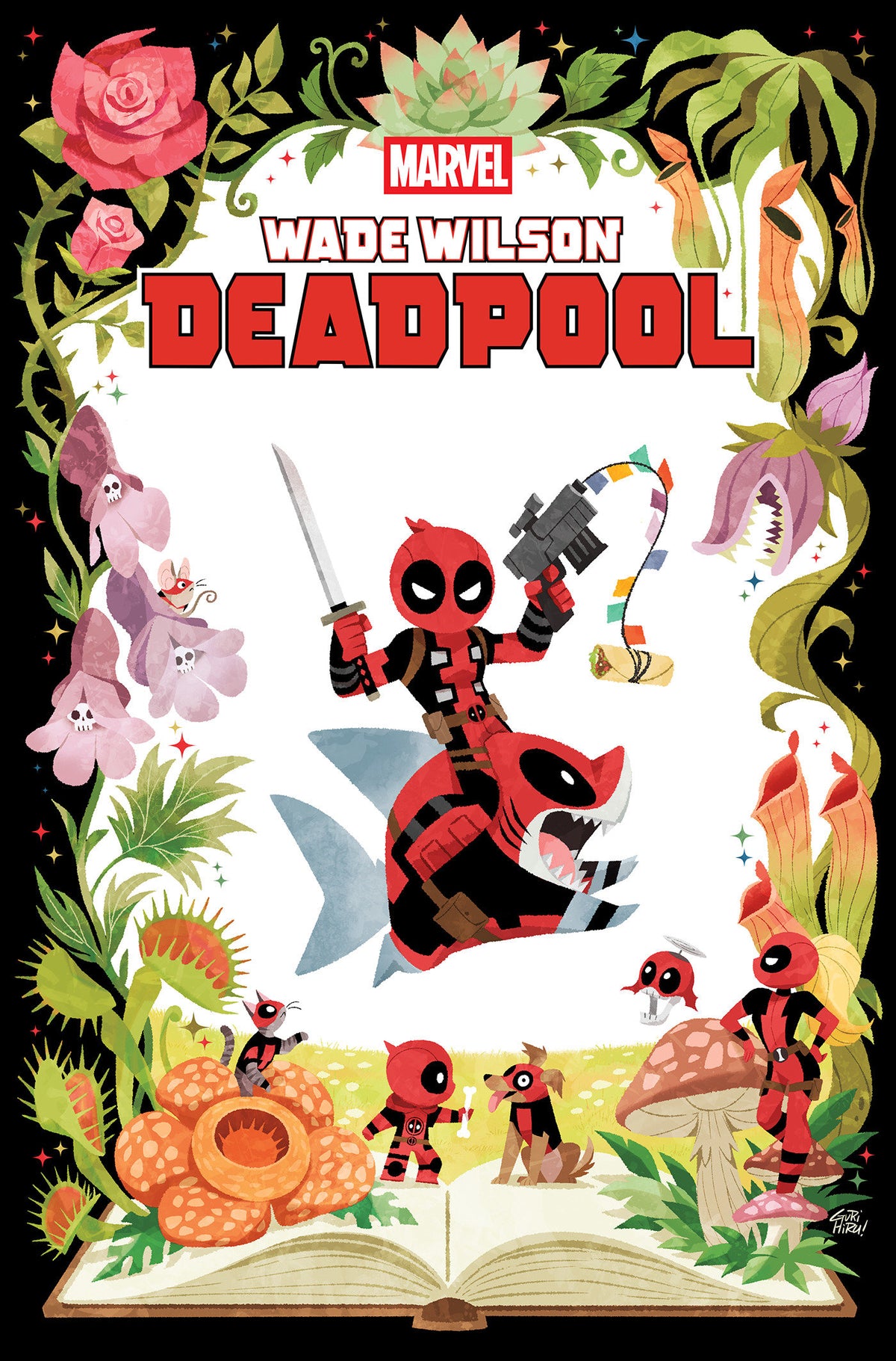 WADE WILSON: DEADPOOL #9 (GURIHIRU ART STYLE VARIANT [BG]) - PREORDER