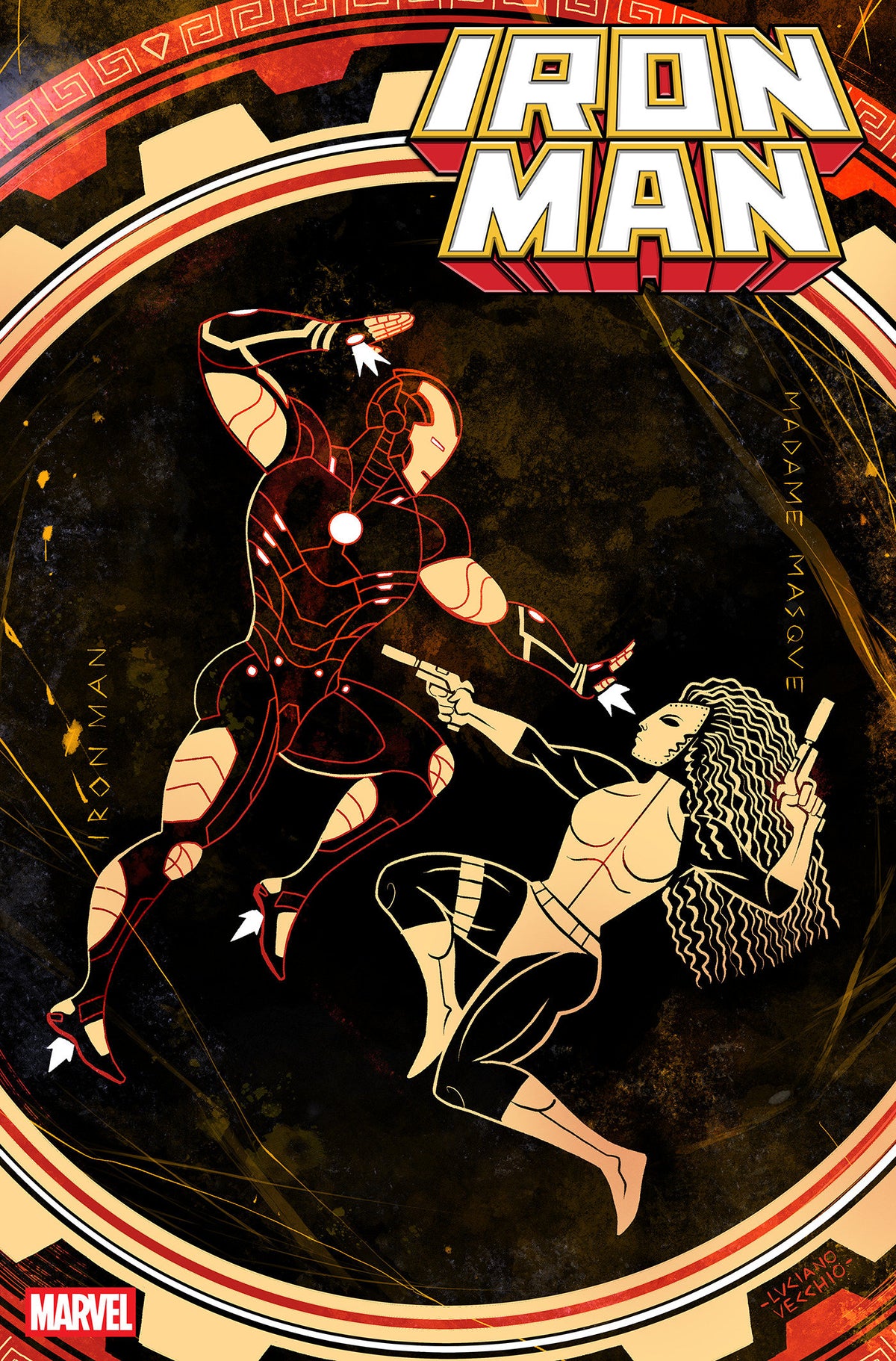 IRON MAN #10 (LUCIANO VECCHIO ART STYLE VARIANT) - PREORDER