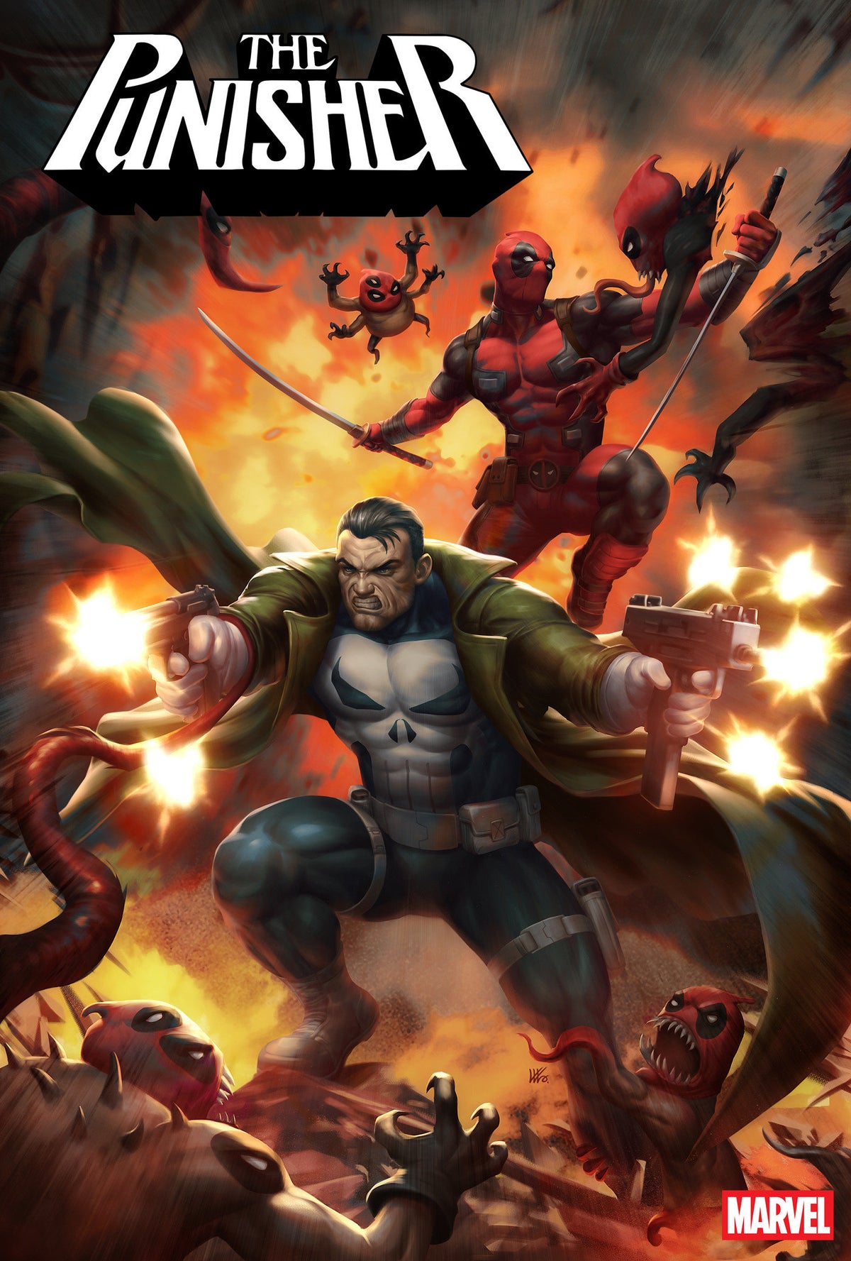 PUNISHER #9 (KENDRICK LIM VARIANT [BG]) - PREORDER
