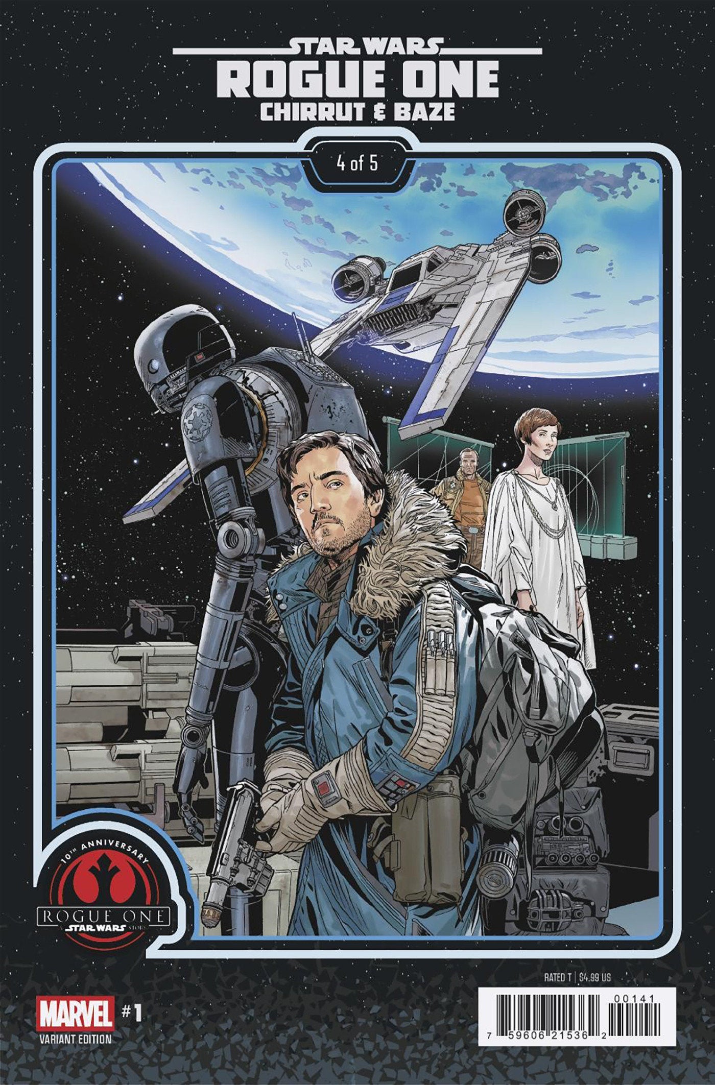 STAR WARS: ROGUE ONE - CHIRRUT & BAZE #1 (CHRIS SPROUSE ROGUE ONE 10TH ANNIVERSARY VARIANT) - PREORDER