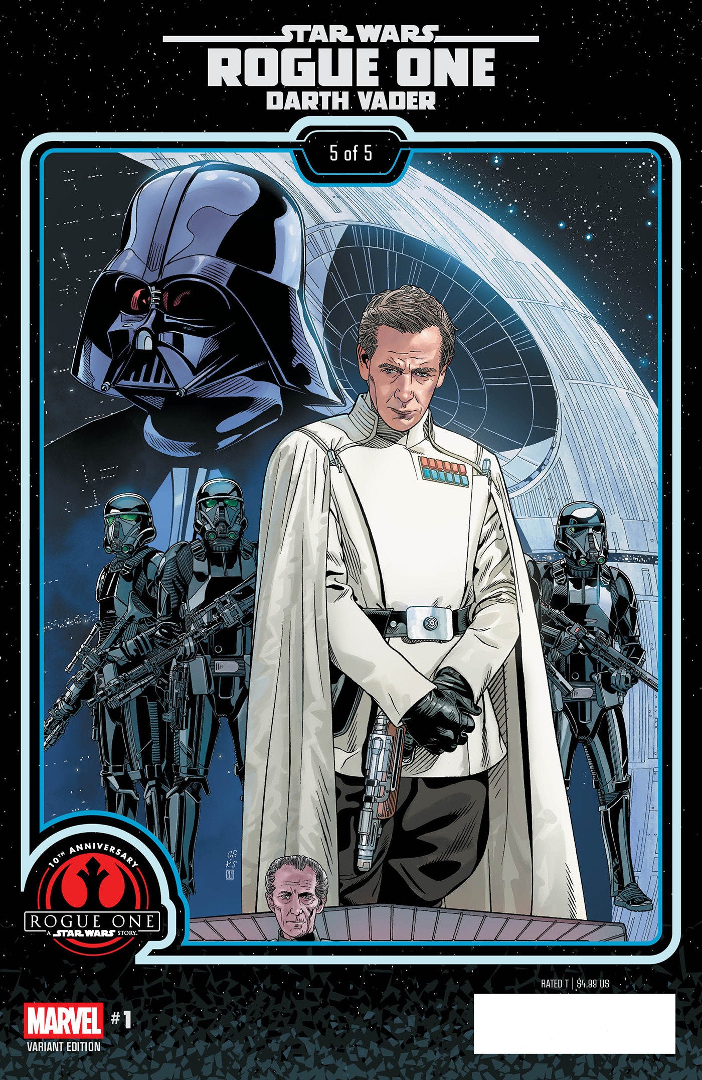STAR WARS: ROGUE ONE - DARTH VADER #1 (CHRIS SPROUSE ROGUE ONE 10TH ANNIVERSARY VARIANT) - PREORDER