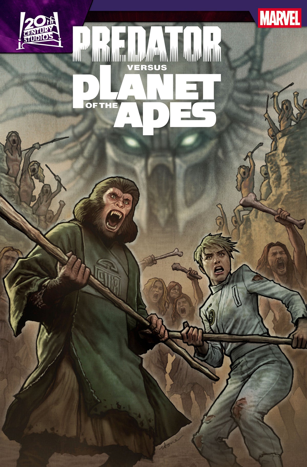 PREDATOR VS. THE PLANET OF THE APES #4 - PREORDER