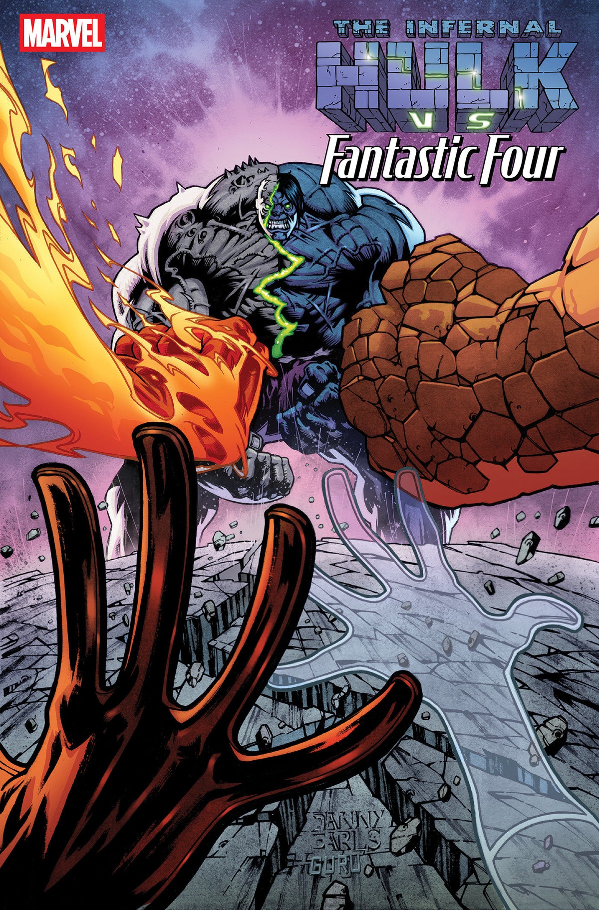 INFERNAL HULK VS. FANTASTIC FOUR #1 (DANNY EARLS VARIANT) - PREORDER