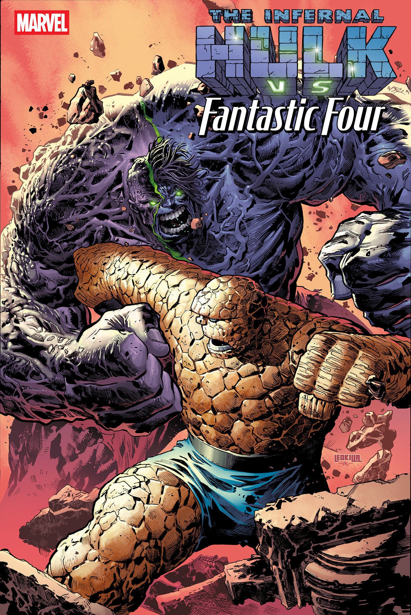 INFERNAL HULK VS. FANTASTIC FOUR #1 (KEN LASHLEY VARIANT) - PREORDER