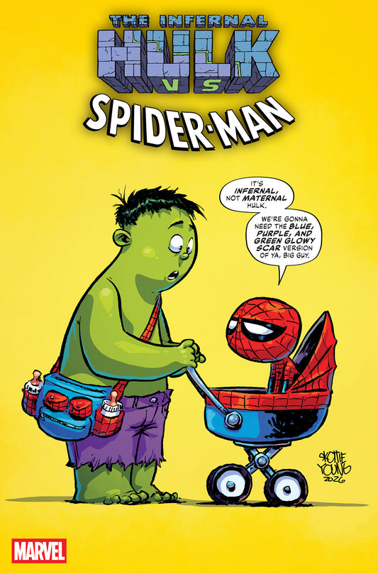 INFERNAL HULK VS. SPIDER-MAN #1 (SKOTTIE YOUNG VARIANT) - PREORDER