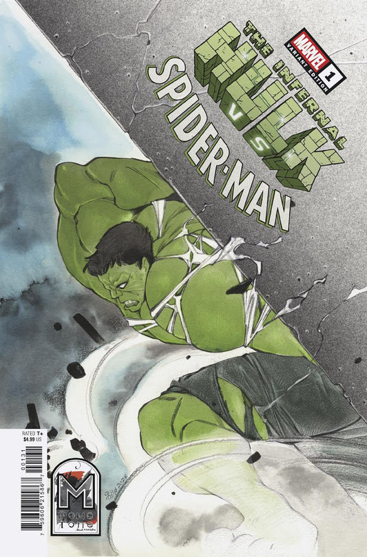 INFERNAL HULK VS. SPIDER-MAN #1 (PEACH MOMOKO MOMO-TONE VARIANT) - PREORDER