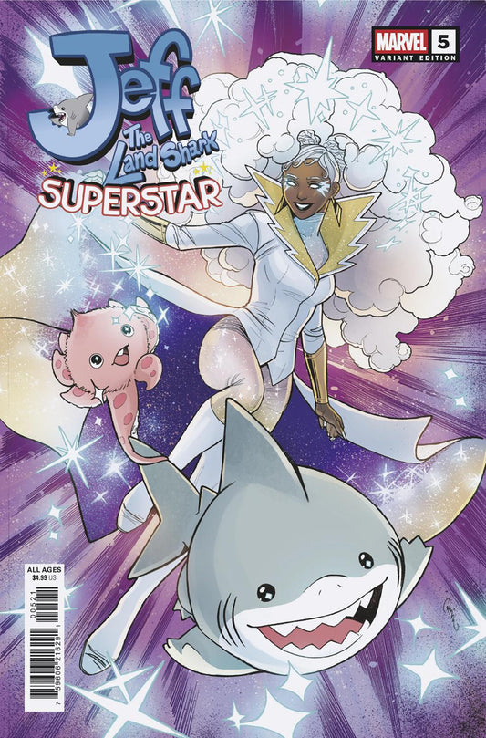JEFF THE LAND SHARK: SUPERSTAR #5 (DANICA BRINE VARIANT) - PREORDER