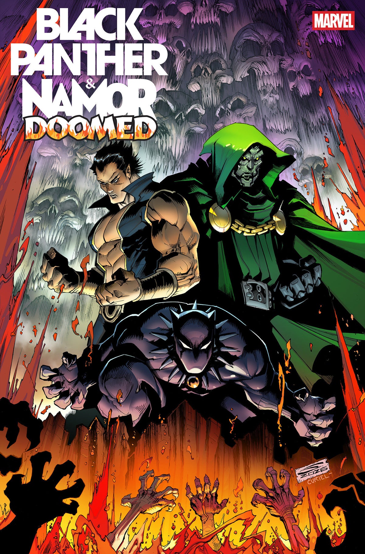 BLACK PANTHER/NAMOR: DOOMED #3 (GERARDO SANDOVAL VARIANT) - PREORDER