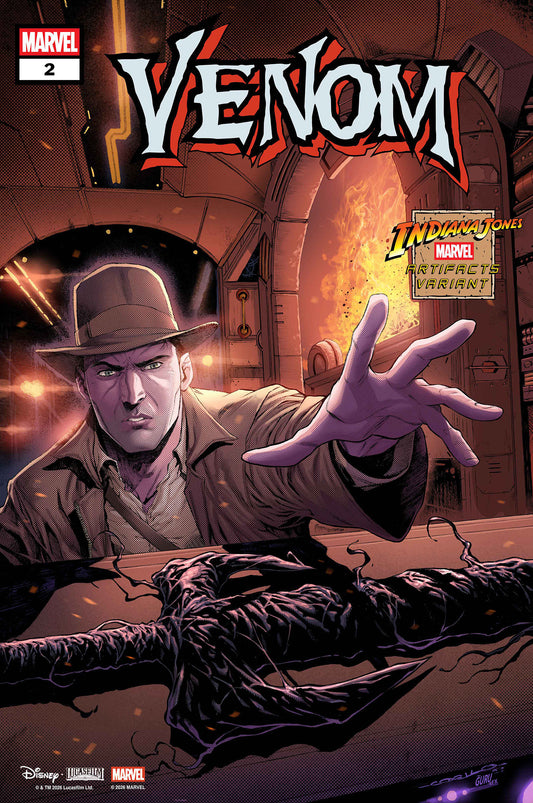 VENOM #2 (IBAN COELLO INDIANA JONES MARVEL ARTIFACT VARIANT) - PREORDER