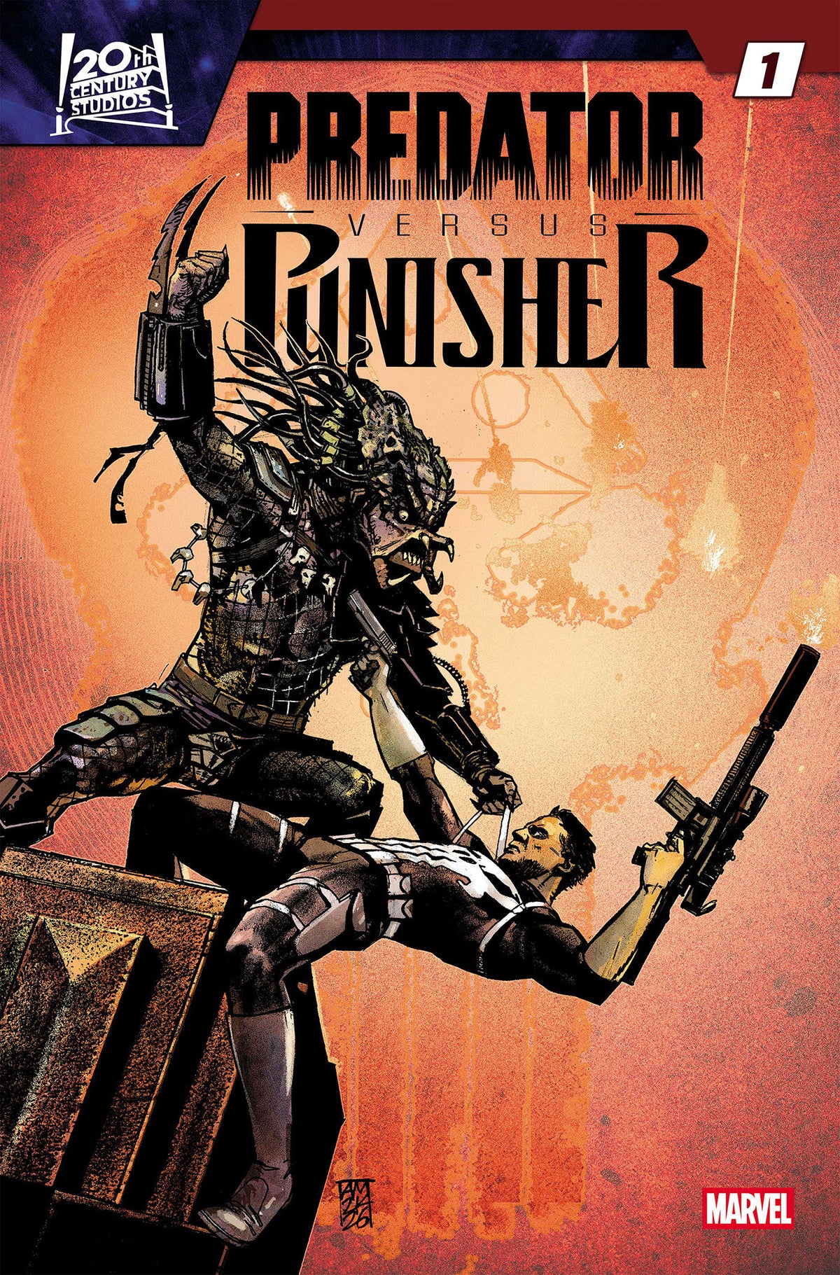 PREDATOR VS. PUNISHER #1 (COVER D ALEX MALEEV VARIANT) - PREORDER