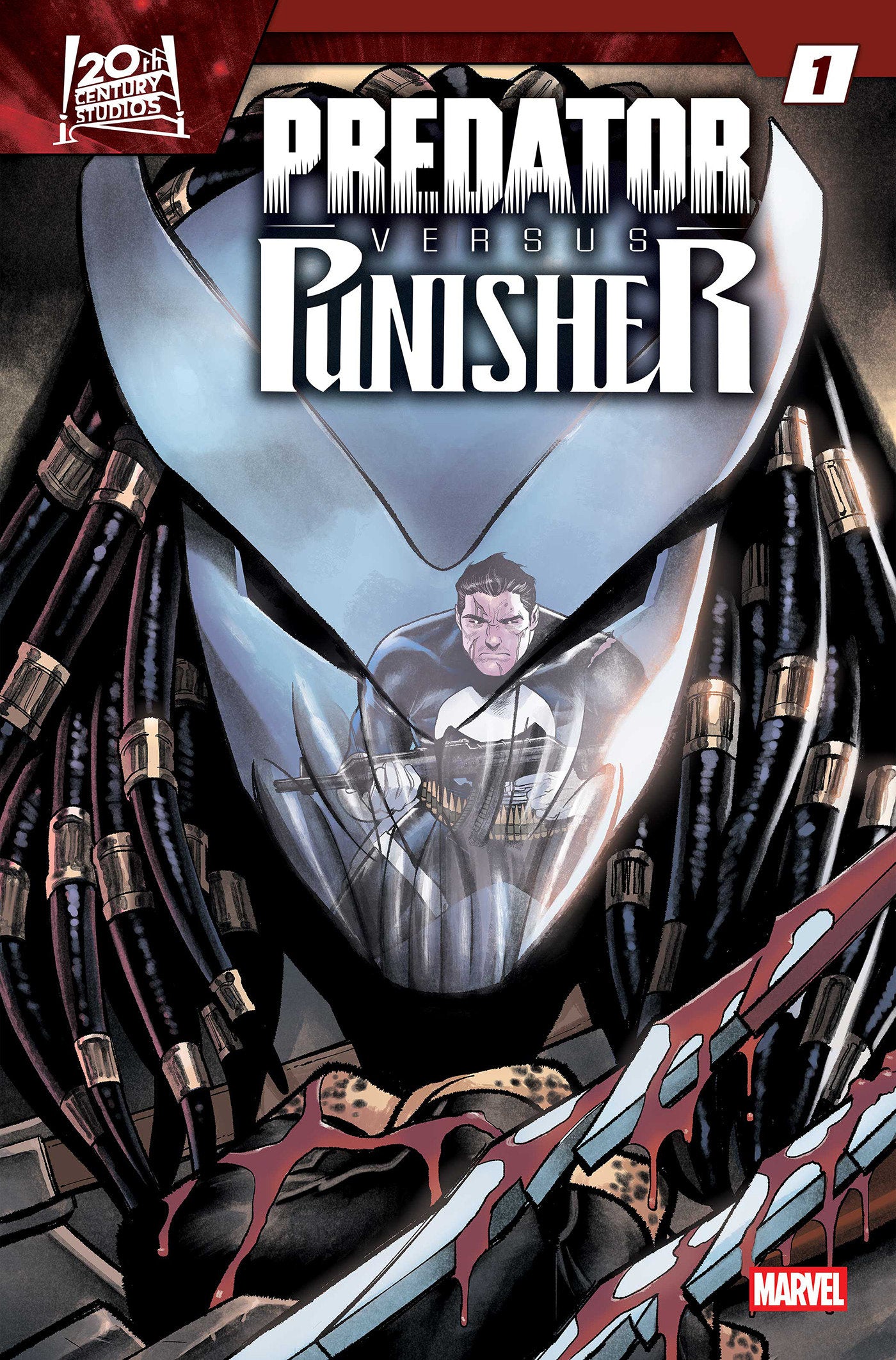 PREDATOR VS. PUNISHER #1 (COVER F MARTIN COCCOLO FOIL VARIANT) - PREORDER