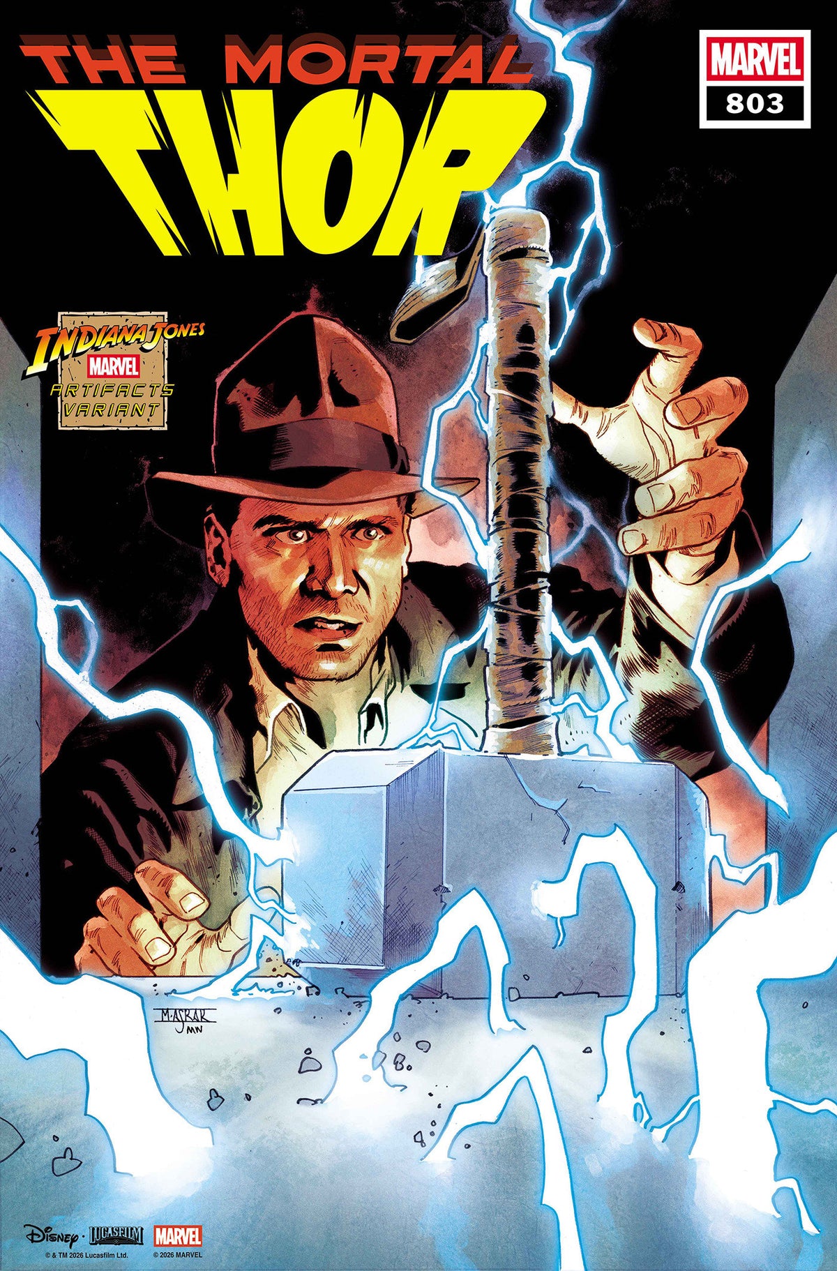 THOR #803 (MAHMUD ASRAR INDIANA JONES MARVEL ARTIFACT VARIANT) - PREORDER