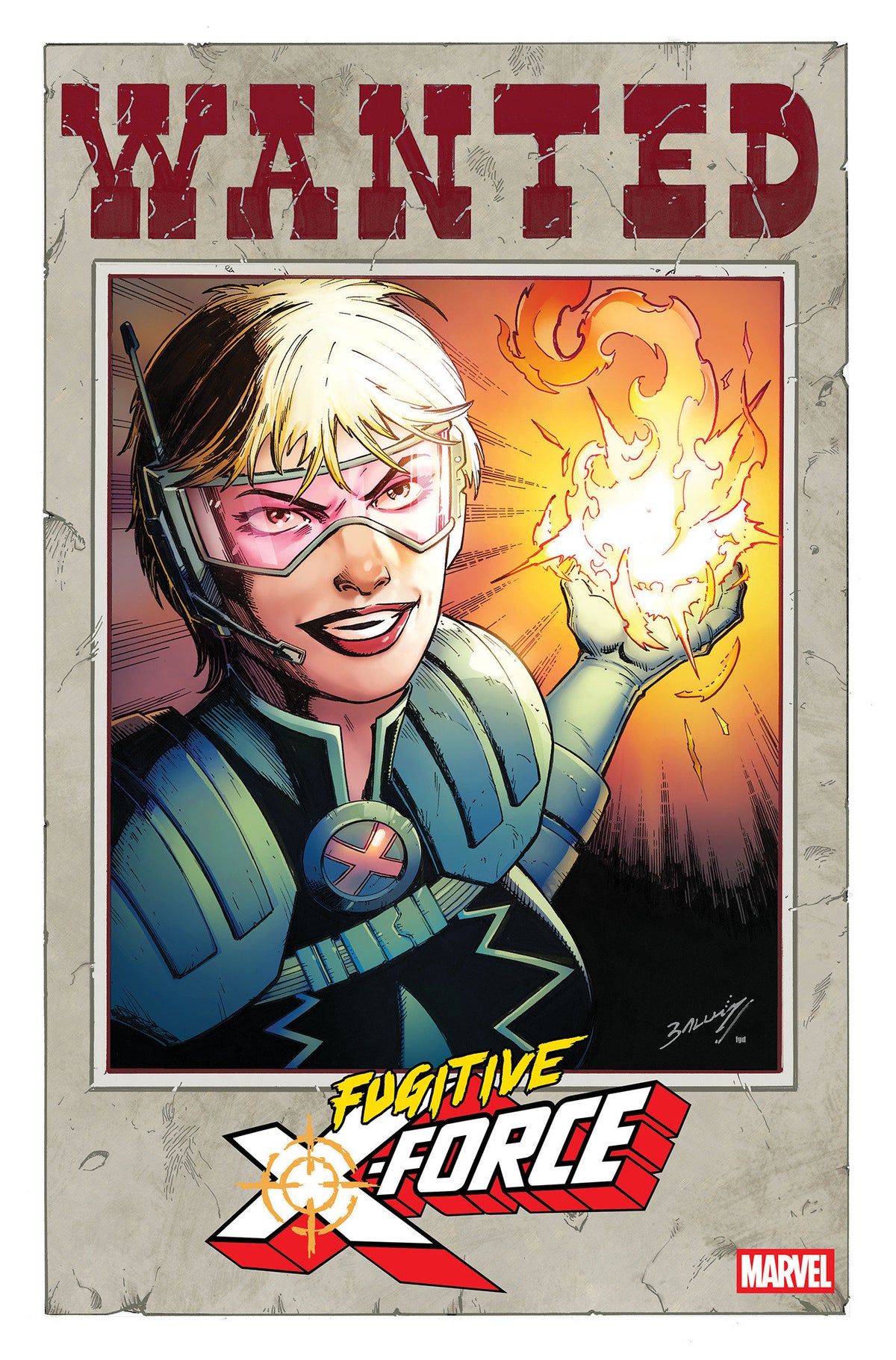 FUGITIVE X-FORCE #1 (COVER B MARK BAGLEY WANTED VARIANT) - PREORDER