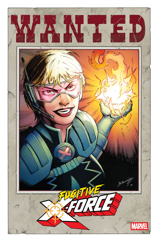 FUGITIVE X-FORCE #1 (COVER B MARK BAGLEY WANTED VARIANT) - PREORDER